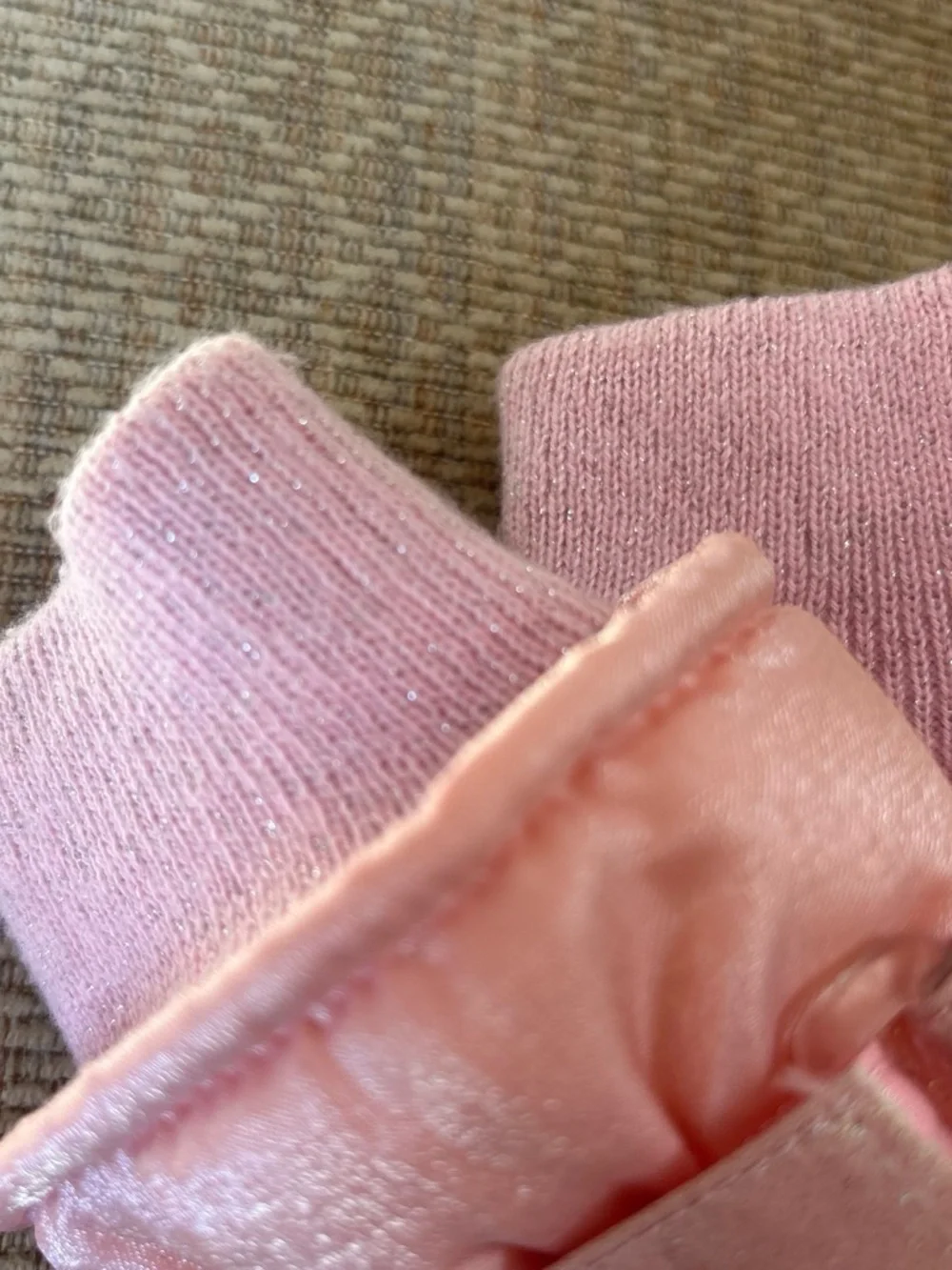 3M Thinsulate Pink Shimmer Winter Gloves
